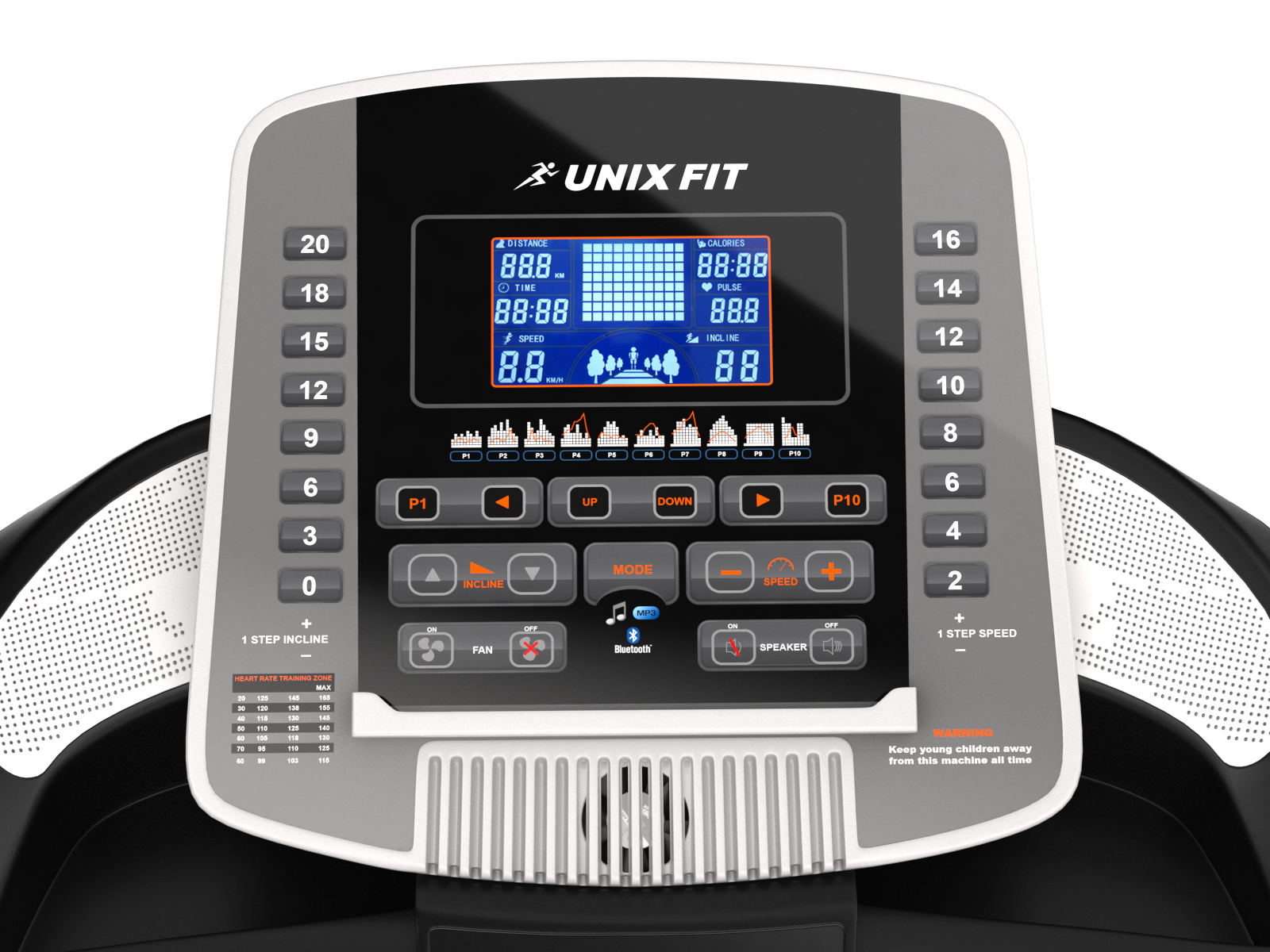 БеговаядорожкаUNIXFITMX970F5